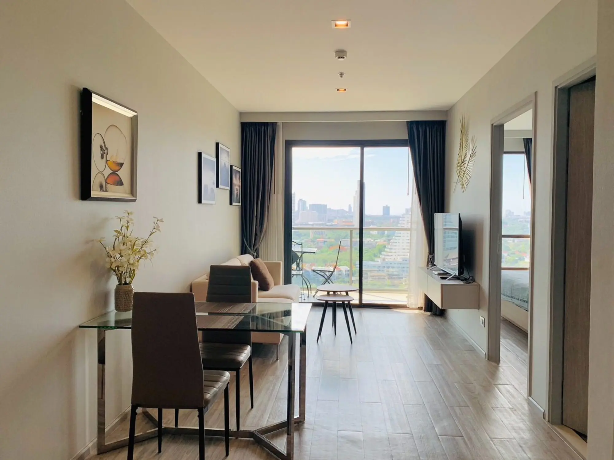 Aeras 1BR Sea view, 16th Floor