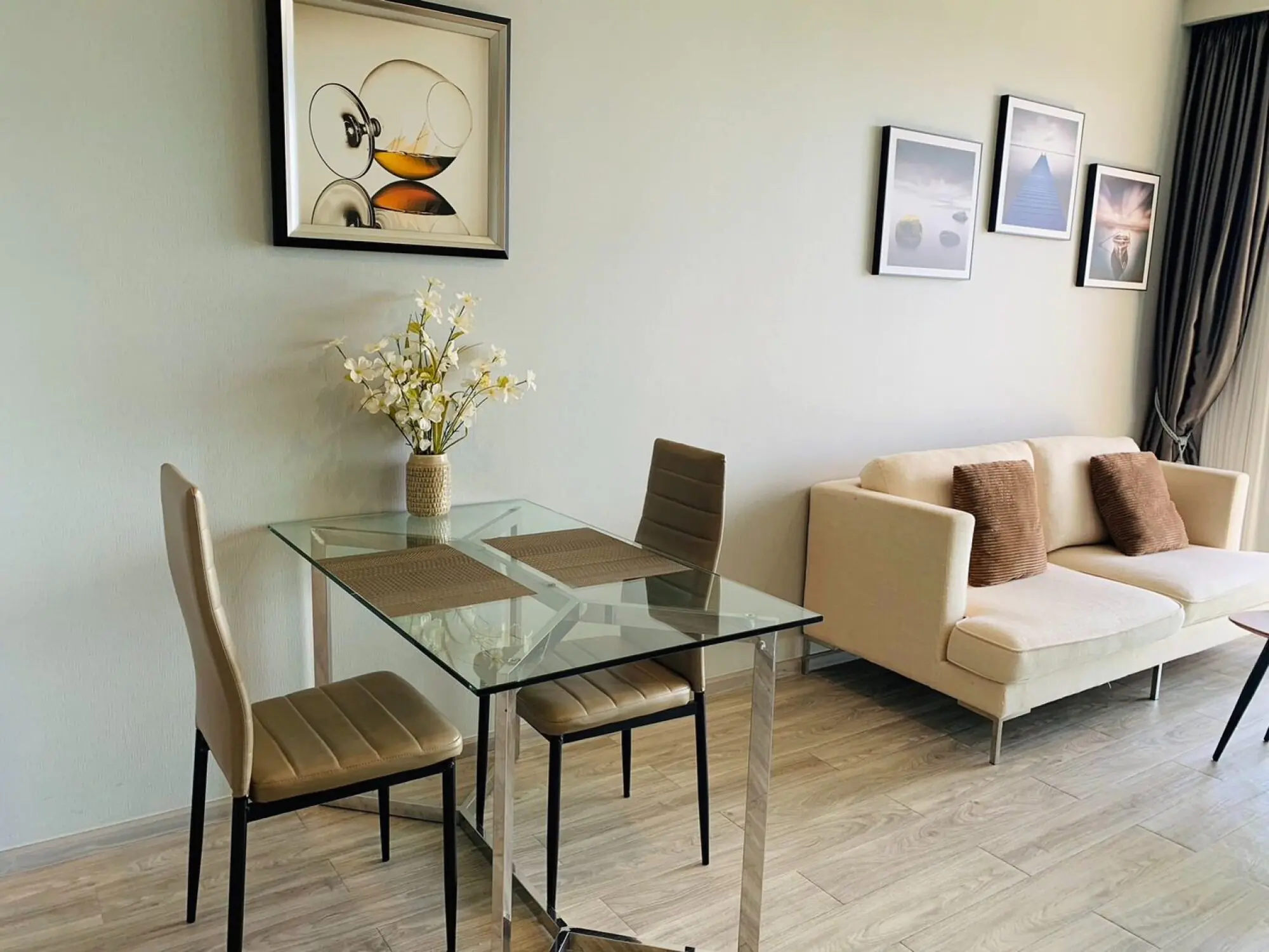 Aeras 1BR Sea view, 16th Floor