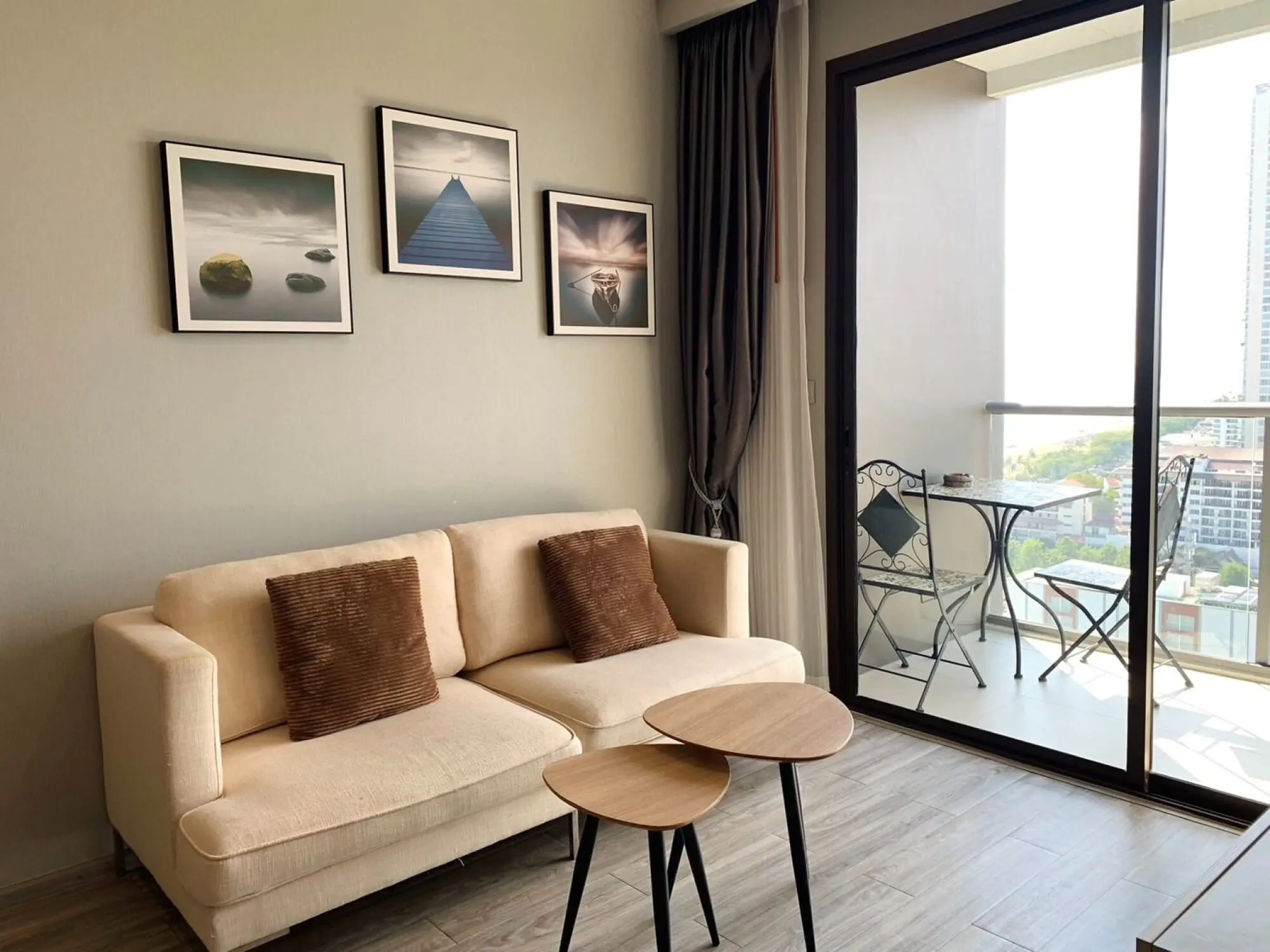 Aeras 1BR Sea view, 16th Floor