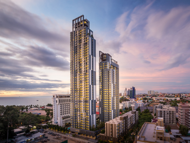 Centric Sea 1BR Sea view, 19th Floor