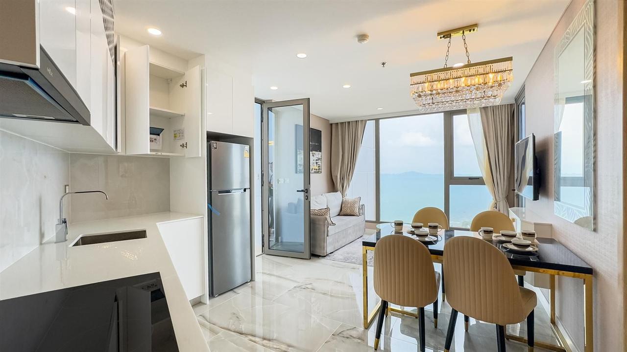 Copacabana Beach Jomtien 1BR Sea view, 31st Floor