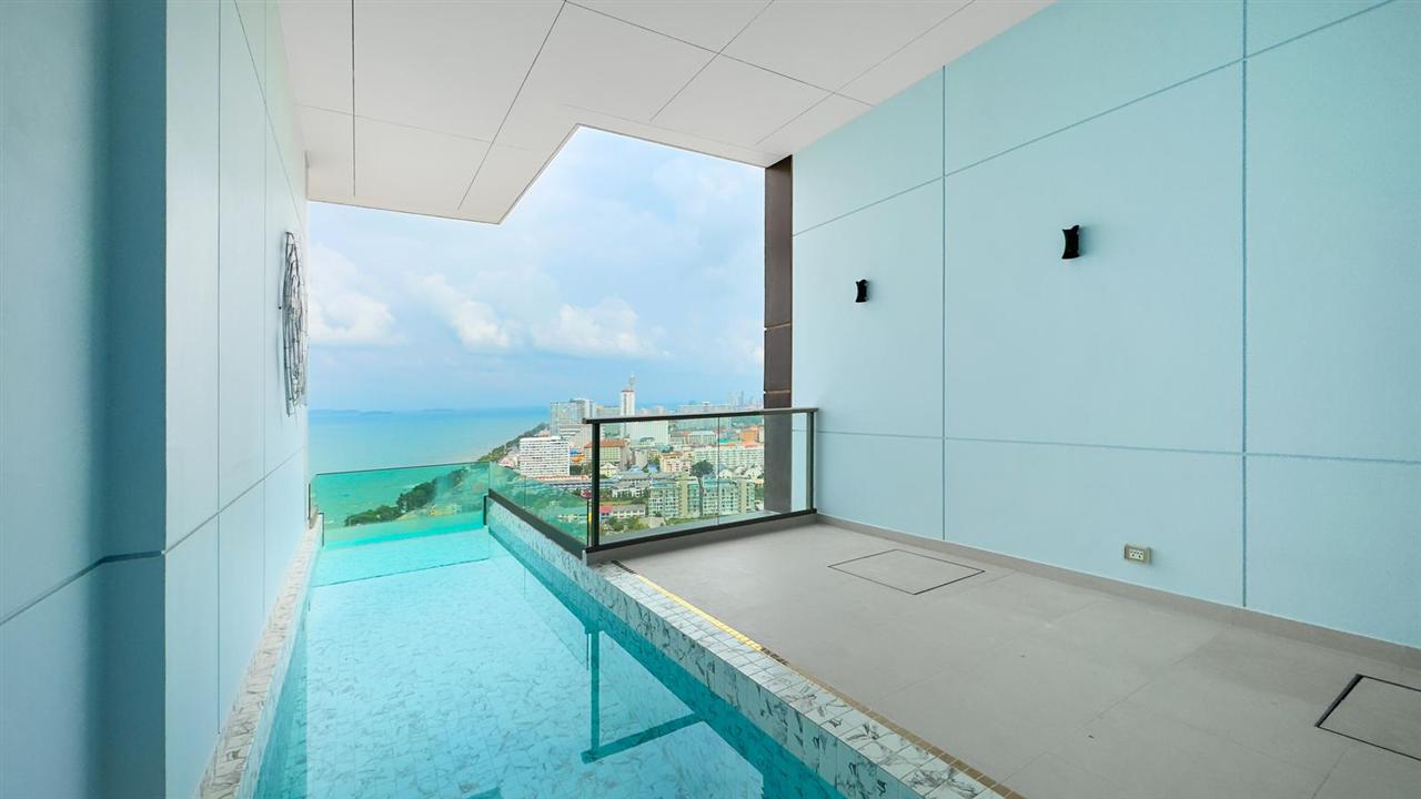Copacabana Beach Jomtien 1BR Sea view, 31st Floor