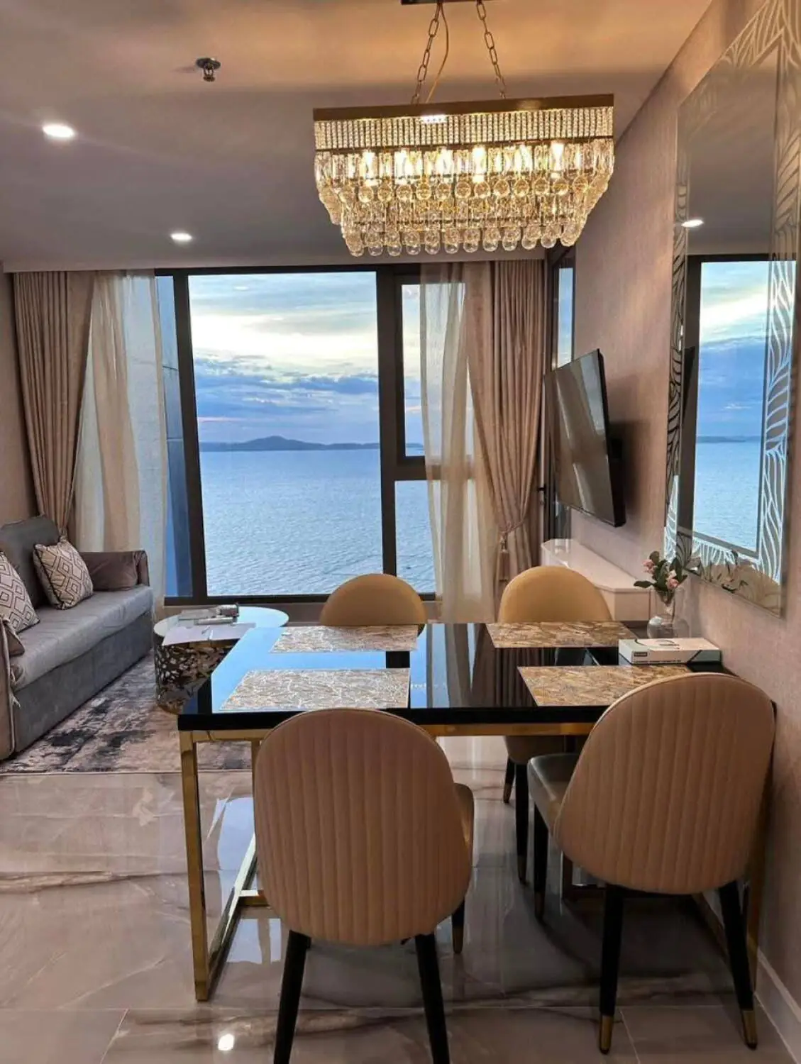 Copacabana Beach Jomtien 1BR Sea view, 23rd Floor