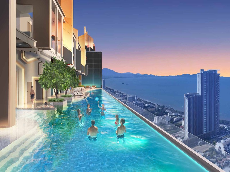 Copacabana Coral Reef 1BR, 46th Floor