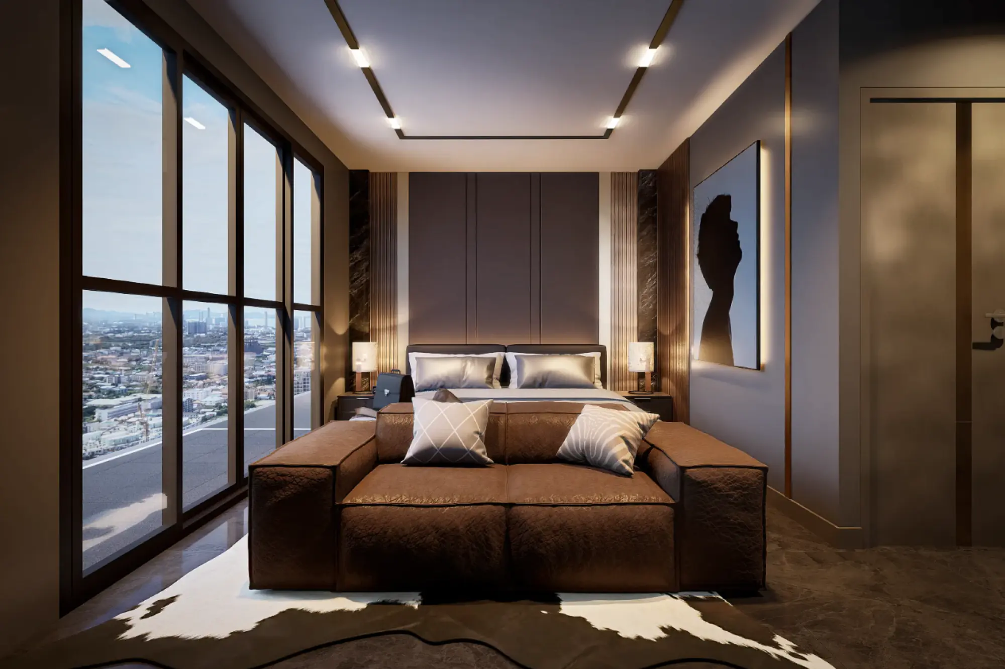 Grand Bay View Pattaya 4BR Sea view, 33rd Floor