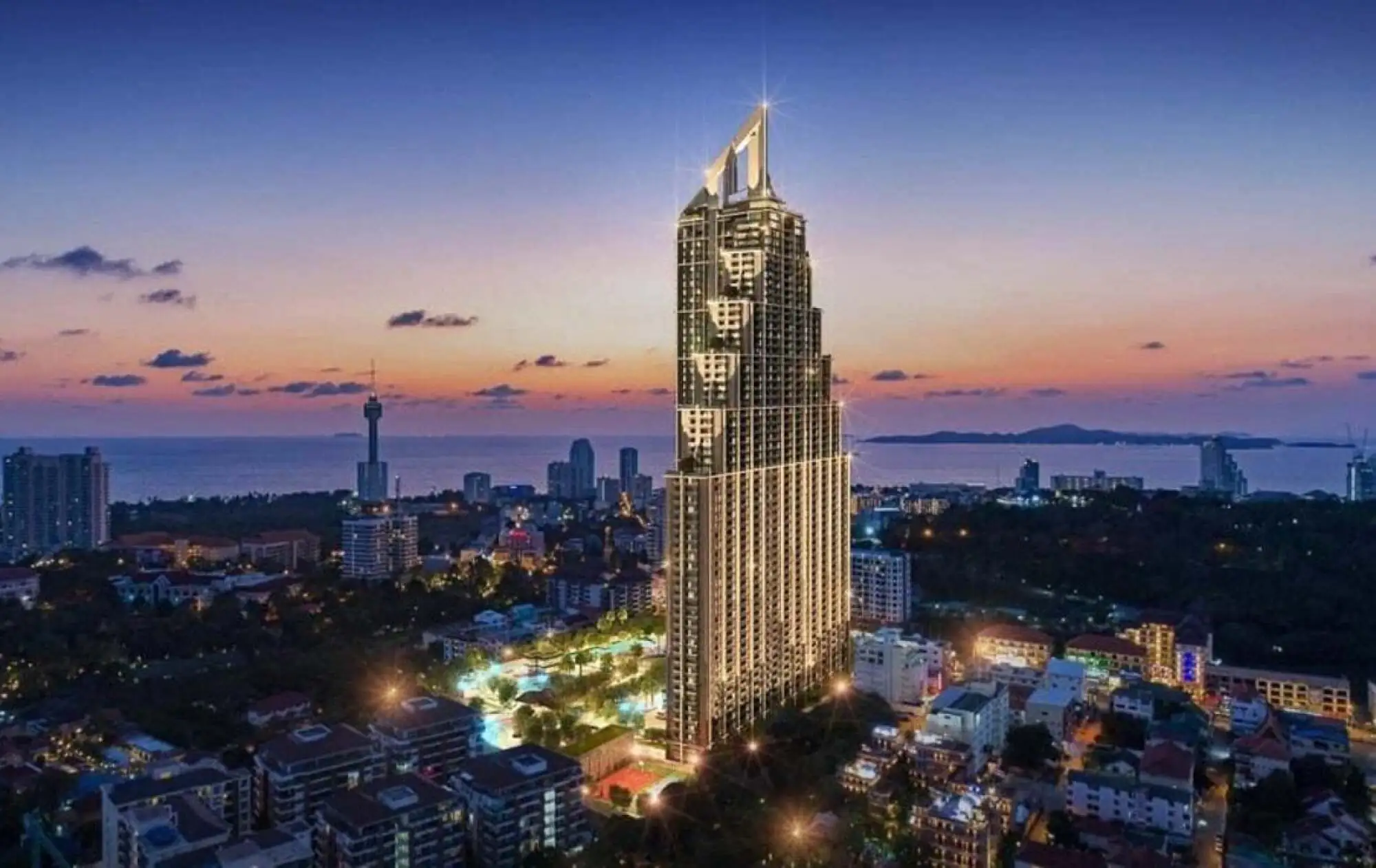 Grand Solaire 2BR Sea view, 15th Floor