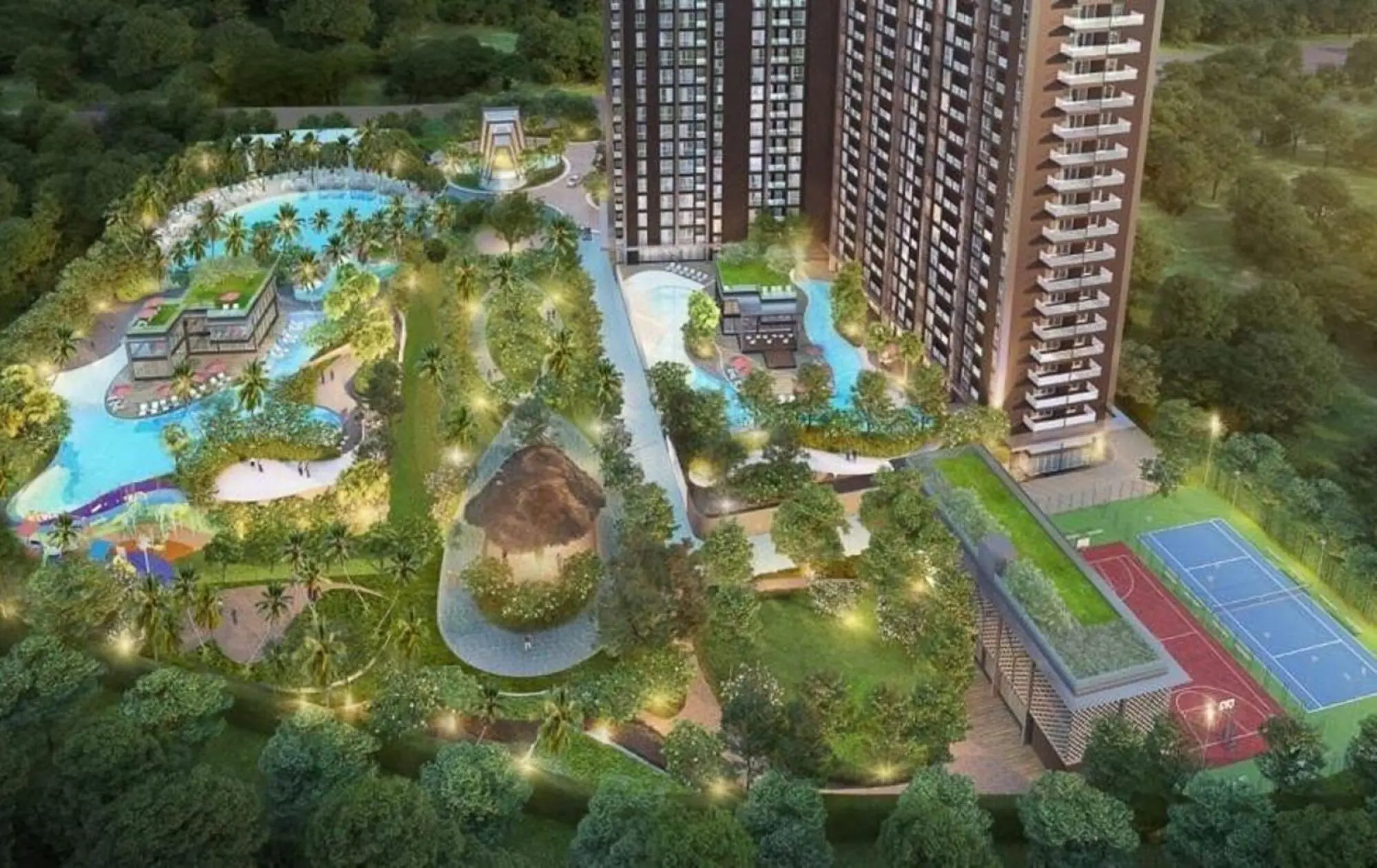 Grand Solaire 2BR Sea view, 15th Floor