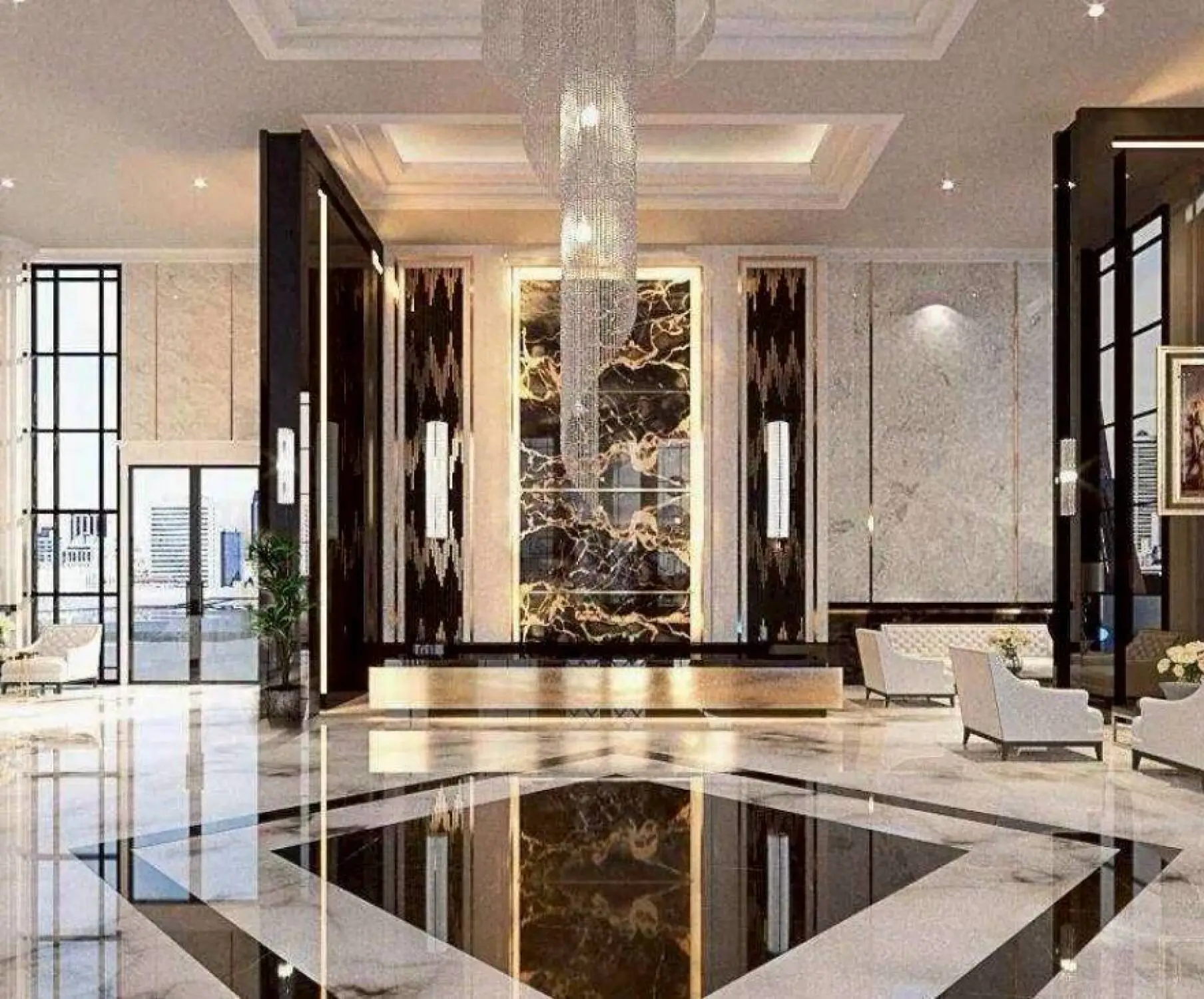 Grand Solaire 1BR Sea view, 29th Floor