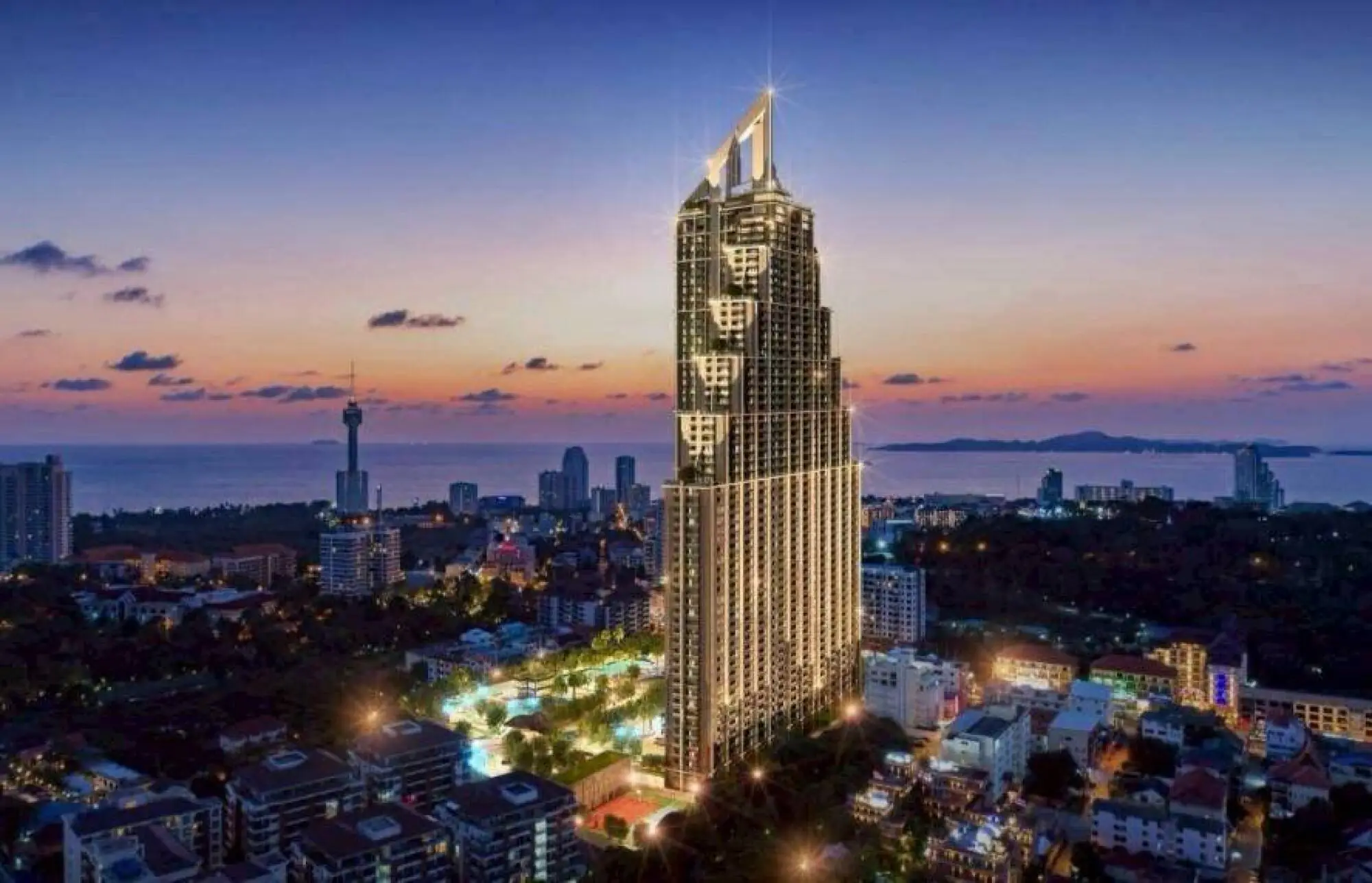 Grand Solaire 1BR Sea view, 29th Floor
