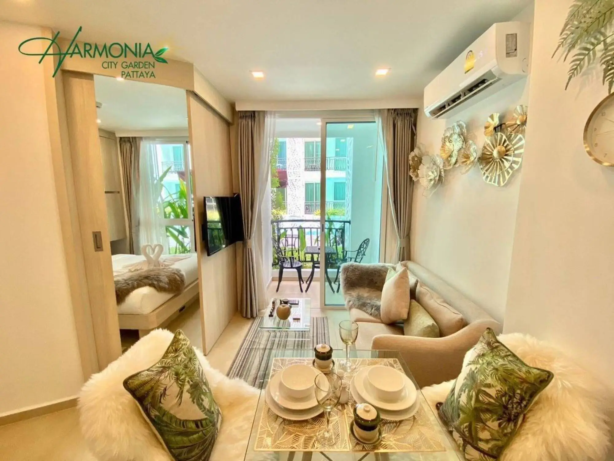 Harmonia City Garden 1BR, 8th Floor