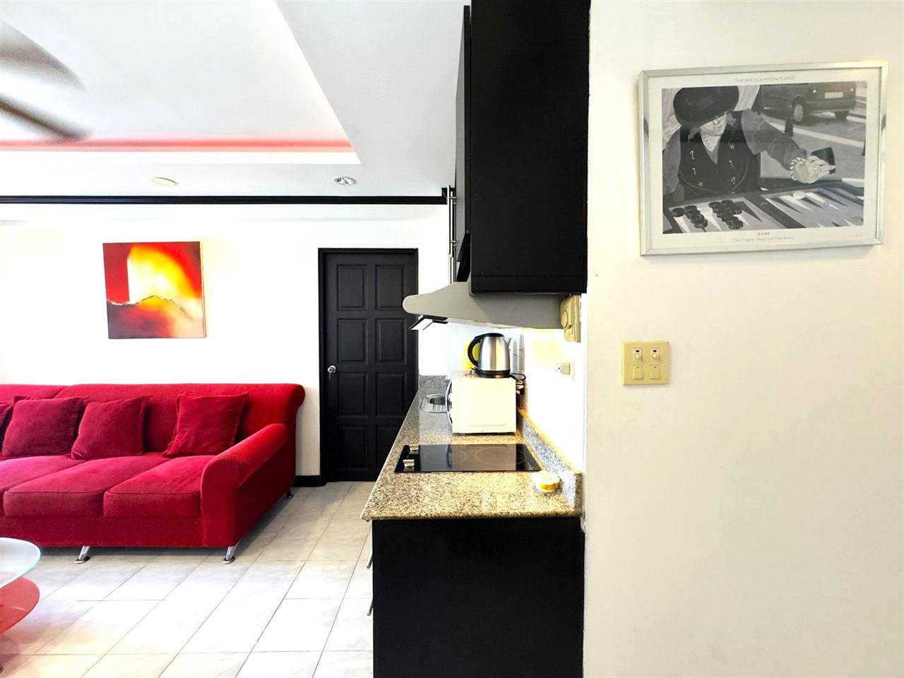 Jomtien Beach Condo 1BR City view, 4th Floor