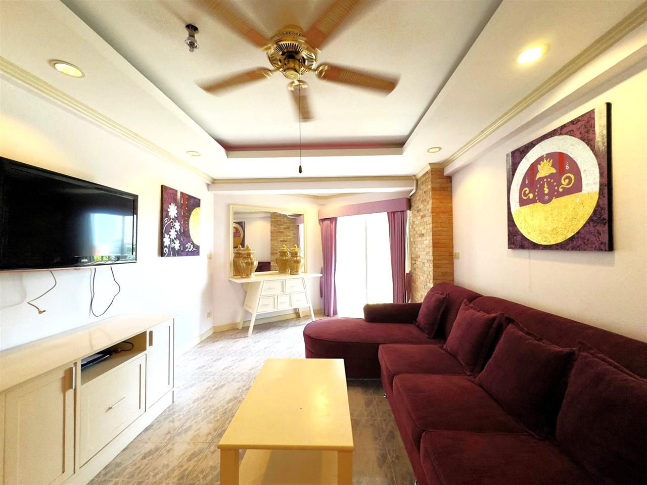 Jomtien Beach Condo 1BR City view, 4th Floor