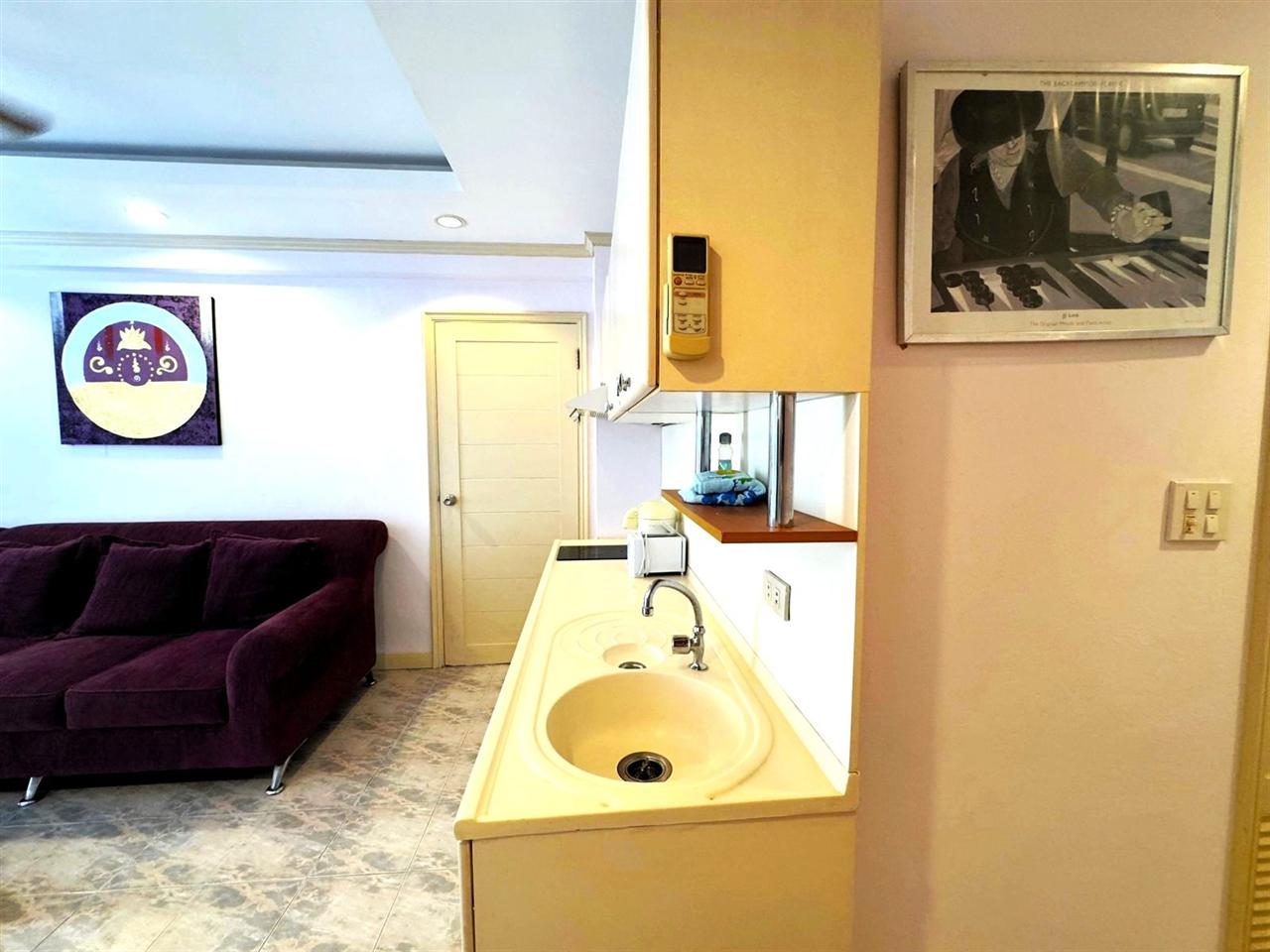Jomtien Beach Condo 1BR City view, 4th Floor