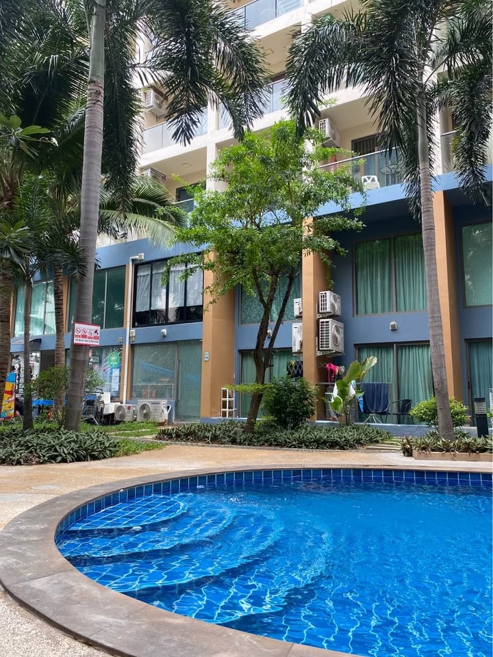 Studio garden view condo for rent at Laguna Beach Resort 2, Jomtien