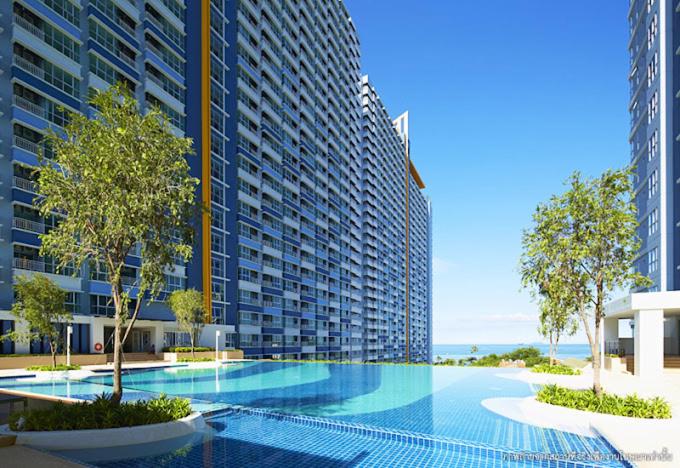 Lumpini Park Beach Jomtien 1BR, 12th Floor