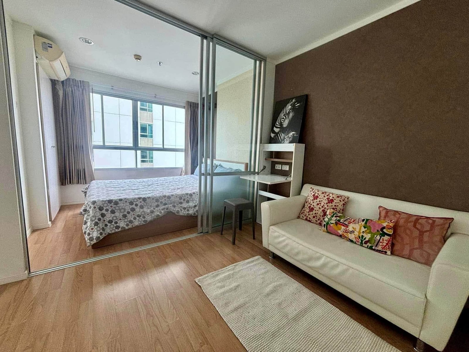 Lumpini Ville 1BR Condo, 17th Floor