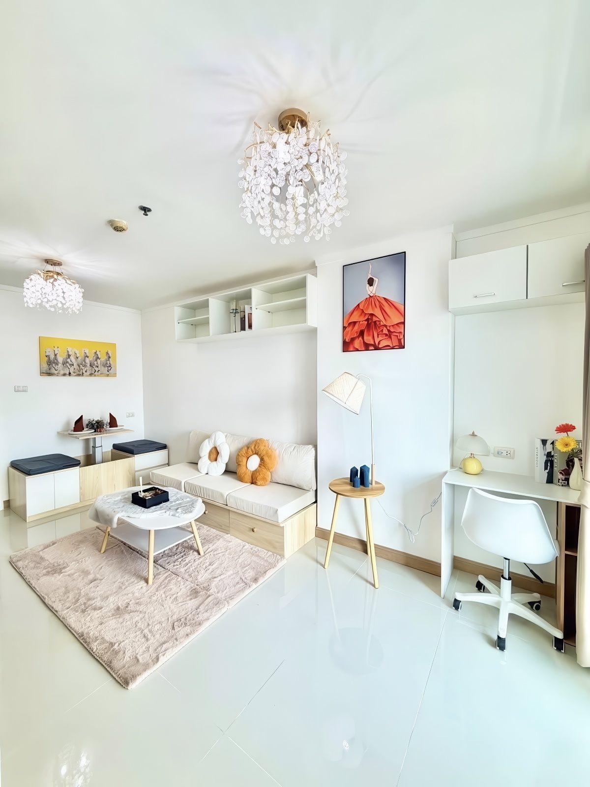 Lumpini Ville 1BR Sea view, 12th Floor