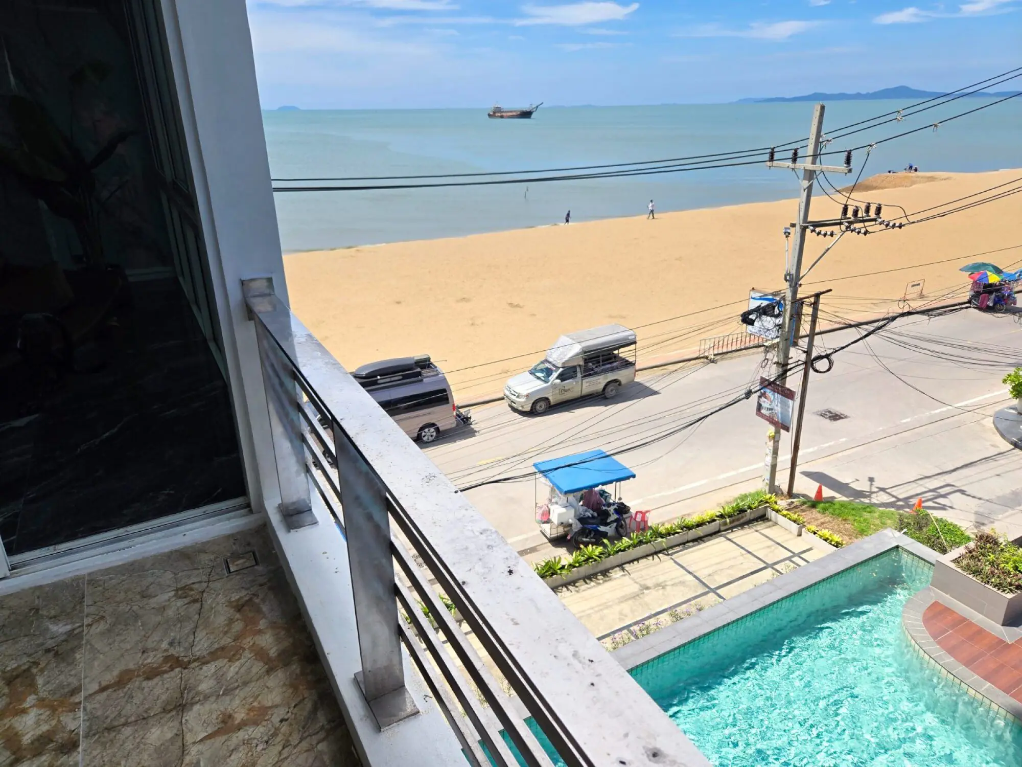 Musselana 2BR Sea view, 3rd Floor