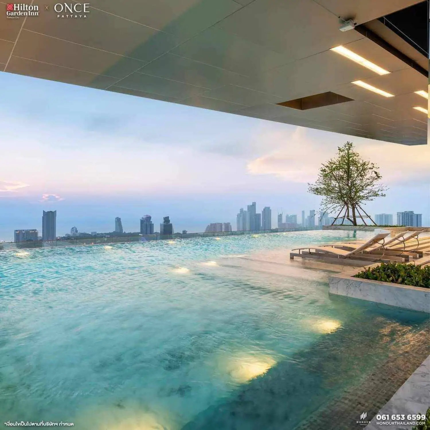Once Pattaya 1BR, 19th Floor
