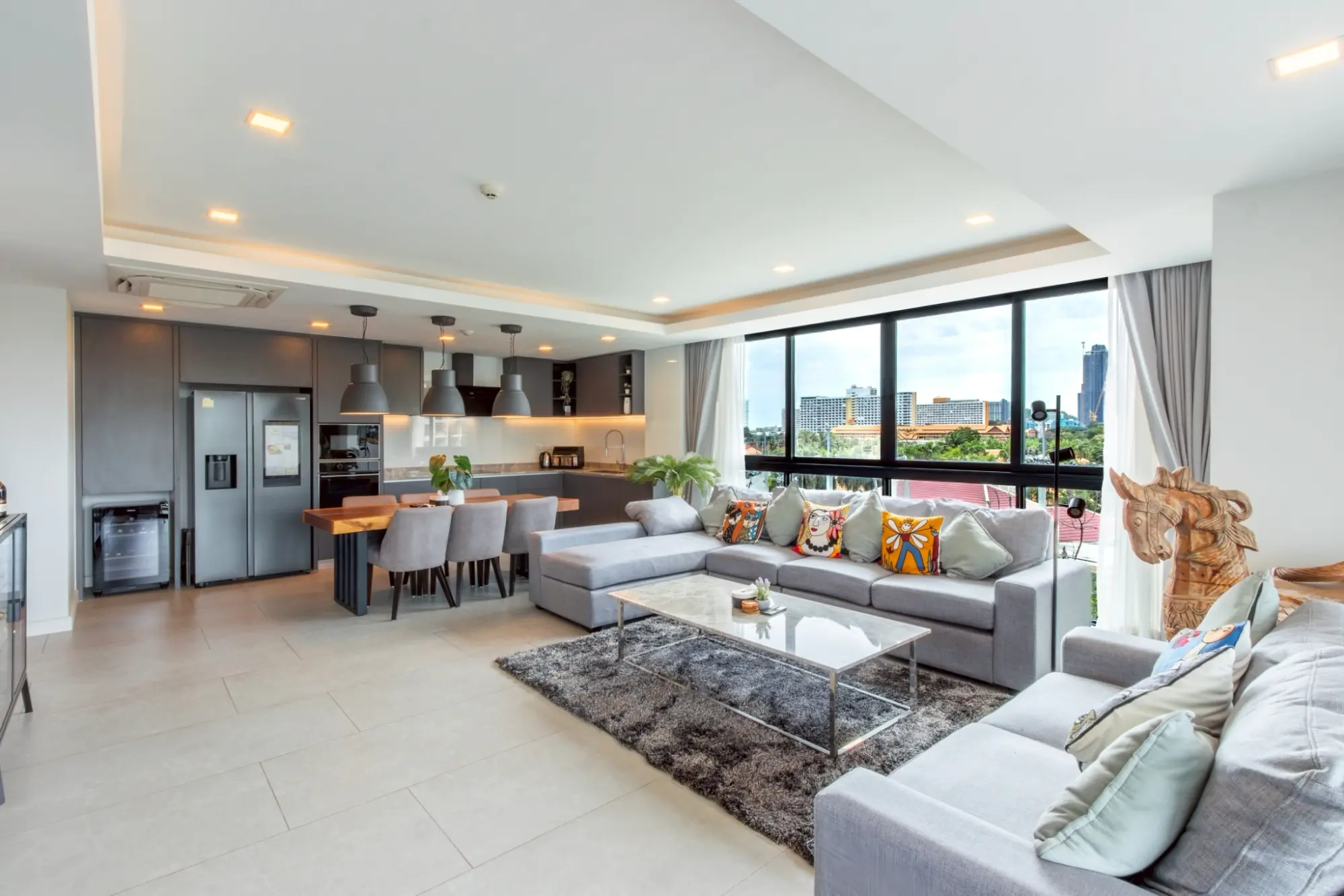 Serenity Residence Jomtien 2BR Sea view, 4th Floor