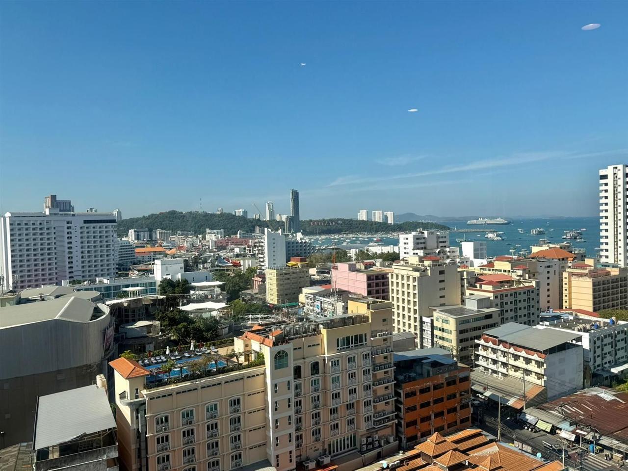 EDGE Central Pattaya Studio Sea view, 16th Floor