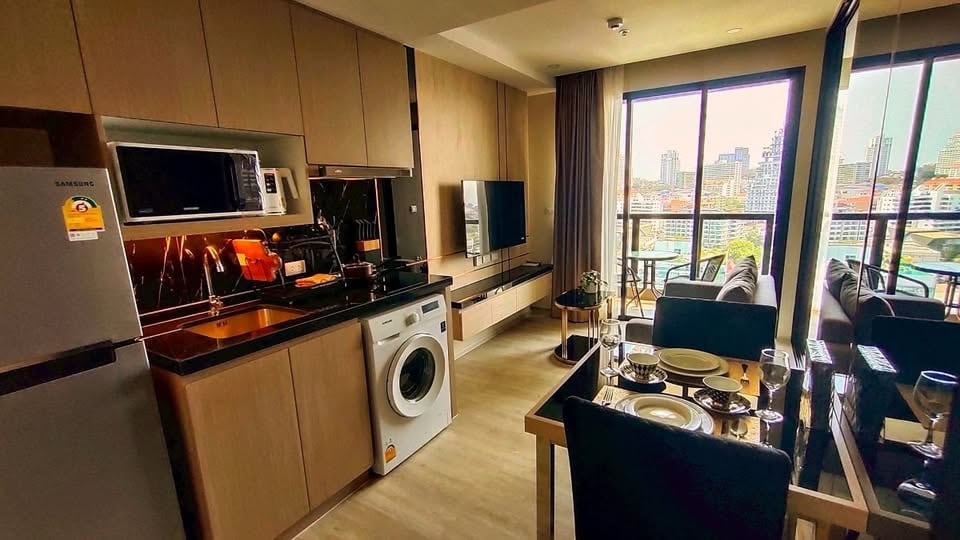 1-bed city view condo for rent at The Panora Pattaya, Pratumnak