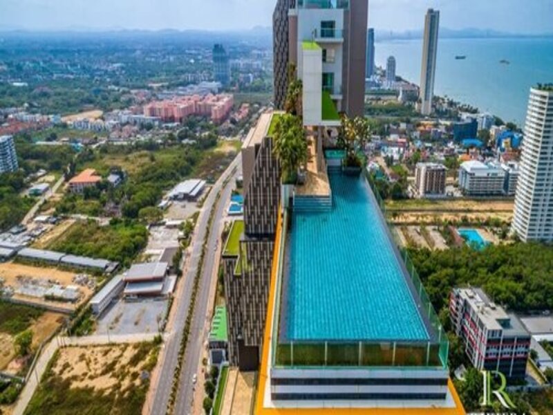 The Riviera Jomtien 1BR City view, 18th Floor