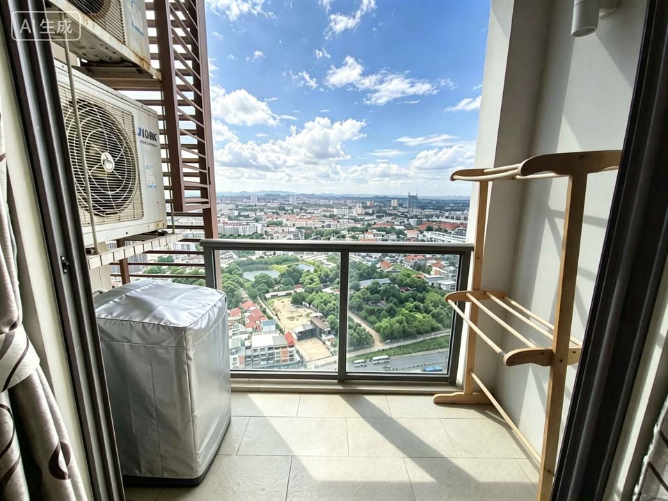 Unixx 1BR City view, 1st Floor